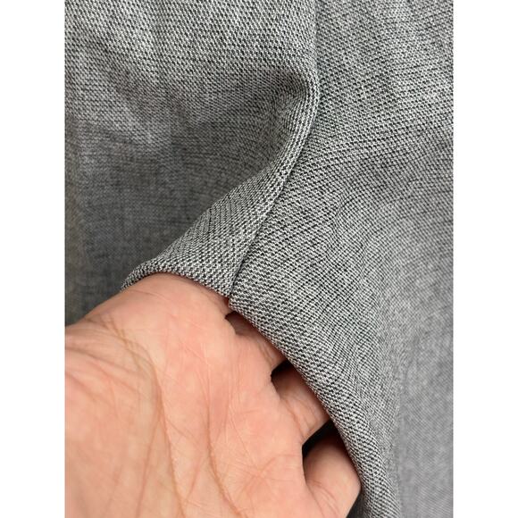 Ann Klein Gray Straight Leg Dressy Professional Work Pants women’s size 10 - Picture 7 of 11